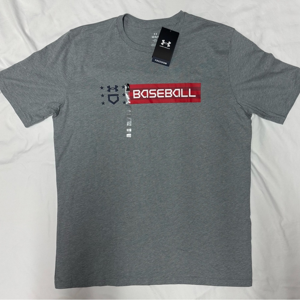 Under armour t shirt gray